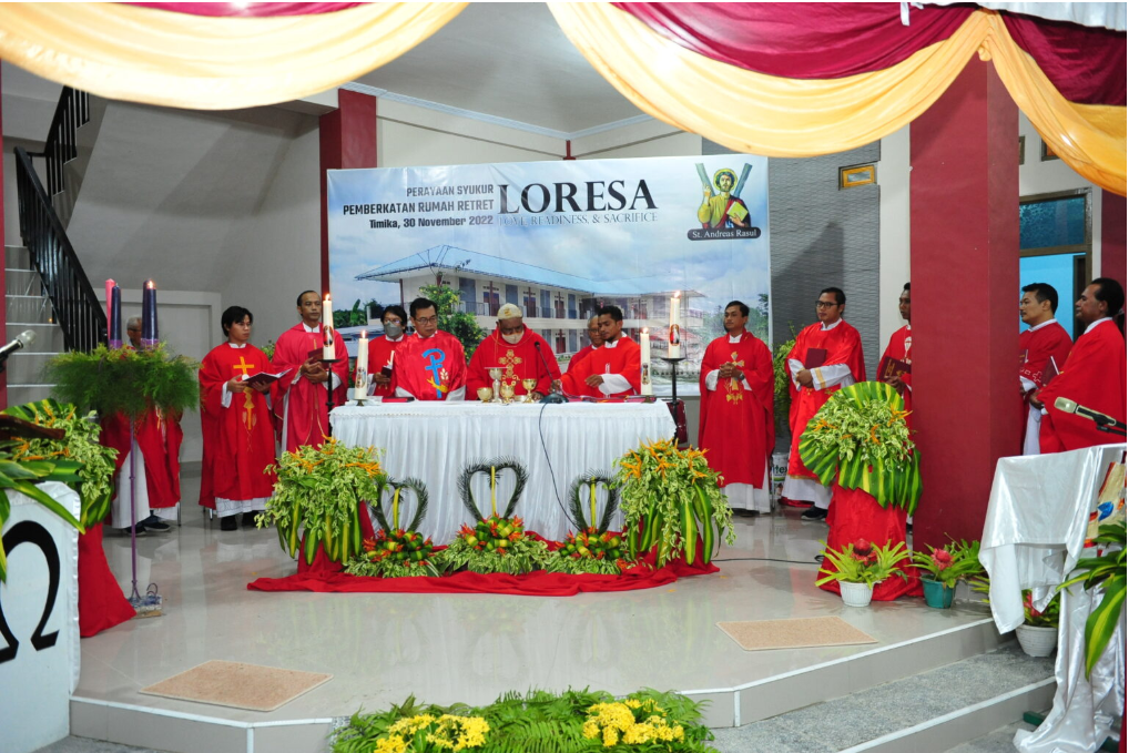 Perayaan Syukur Pemberkatan Rumah Bina/Ret-Ret Loresa